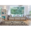 Riverbay Furniture 5' x 7' Hand Tufted Rug in Navy and Cream