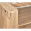 Riverbay Furniture Storage Bench in Natural Washed