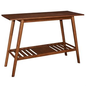 Riverbay Furniture Warm Brown Console Table Rectangular