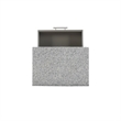 Riverbay Furniture Transitional Wood/Granite Top Kitchen Island in Gray