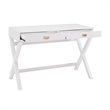 Riverbay Furniture White Writing Desk Rectangular
