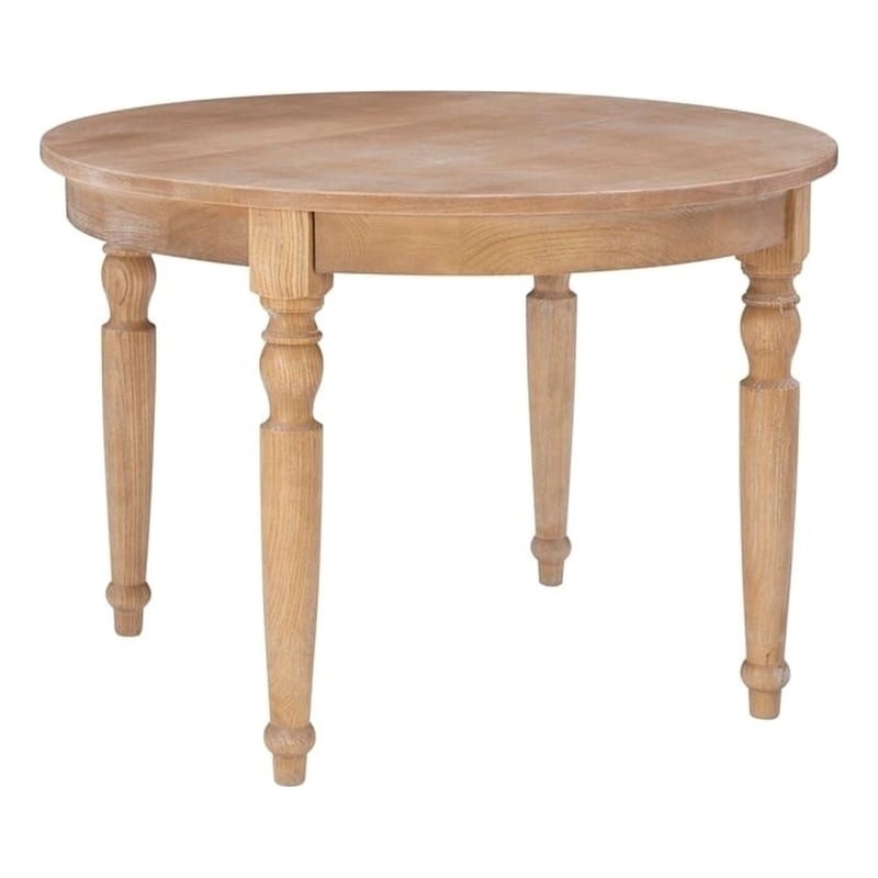 Riverbay Furniture Wood Natural Brown Dining Table Round 42