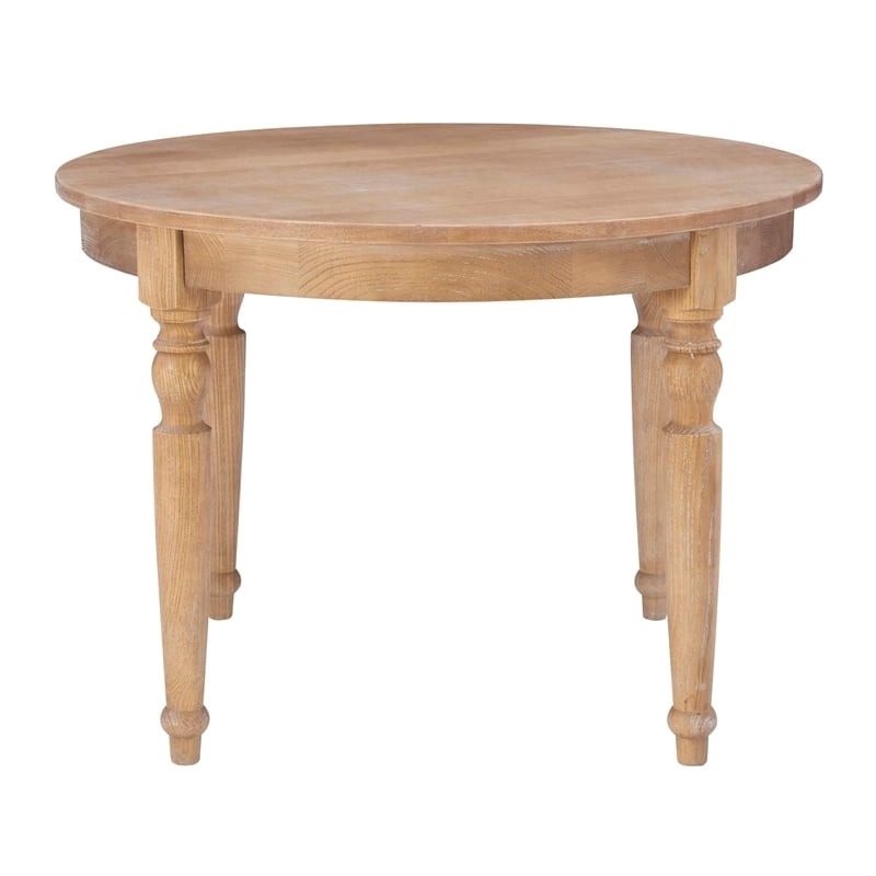 Riverbay Furniture Wood Natural Brown Dining Table Round 42