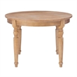 Riverbay Furniture Wood Natural Brown Dining Table Round 42
