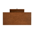 Riverbay Furniture Rubberwood Warm Walnut Desk Rectangular Mid Century 42