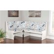Riverbay Furniture Pine Wood White Dining Set Rectangular Perfect for Small Spaces 66.25