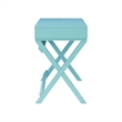 Riverbay Furniture Pine MDF Blue Writing Desk Rectangular 44