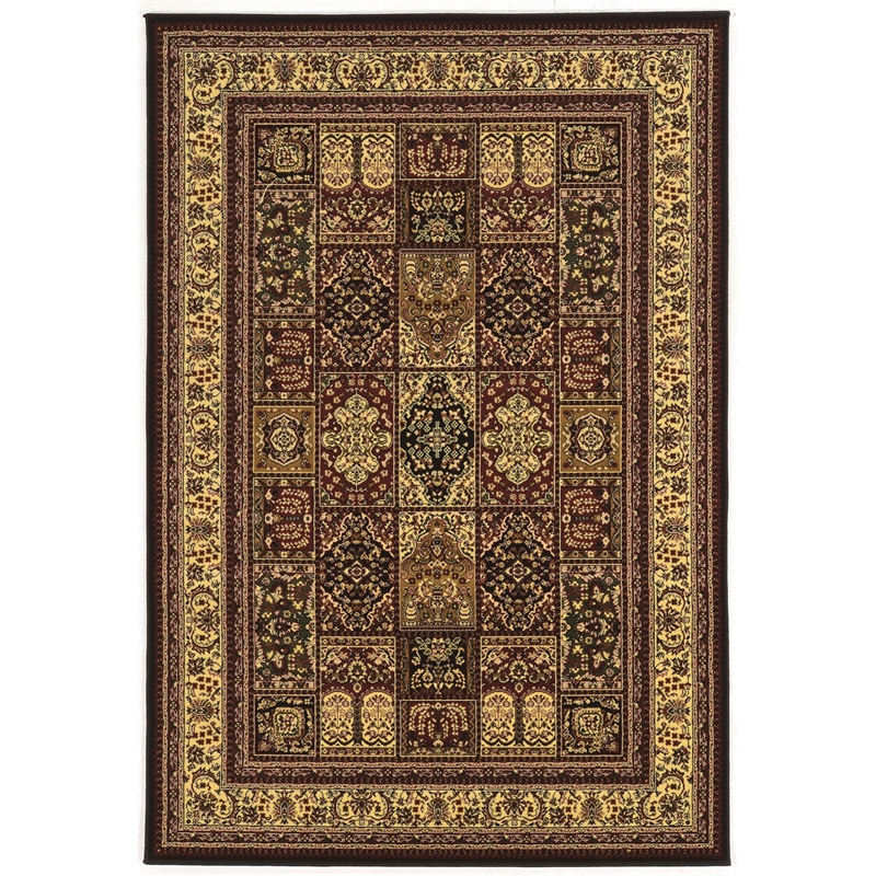 Riverbay Furniture 9' x 12' Area Rug in Red