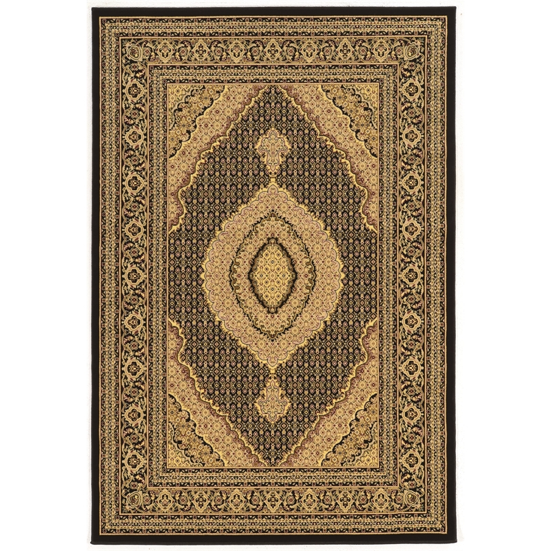 Riverbay Furniture 9' x 12' Area Rug in Black