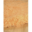 Riverbay Furniture 2' x 3' Flokati Rug in Sherbet
