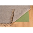 Riverbay Furniture 8' x 10' Hand Woven Wool Area Rug in Lilac