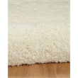 Riverbay Furniture 8' x 10' Shag Area Rug in White