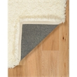 Riverbay Furniture 8' x 10' Shag Area Rug in White