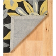 Riverbay Furniture 2' x 3' Hand Tufted Wildflower Rug in Gray