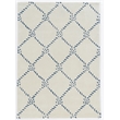 Riverbay Furniture 8' x 10' Hand Tufted Rope Qua Rug in Ivory
