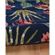 Riverbay Furniture 8' x 10' Hand Tufted Cactus Rug in Navy