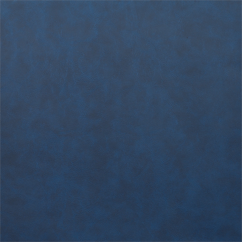 Riverbay Furniture Faux Leather Blue Dining Chair High Back 18.5
