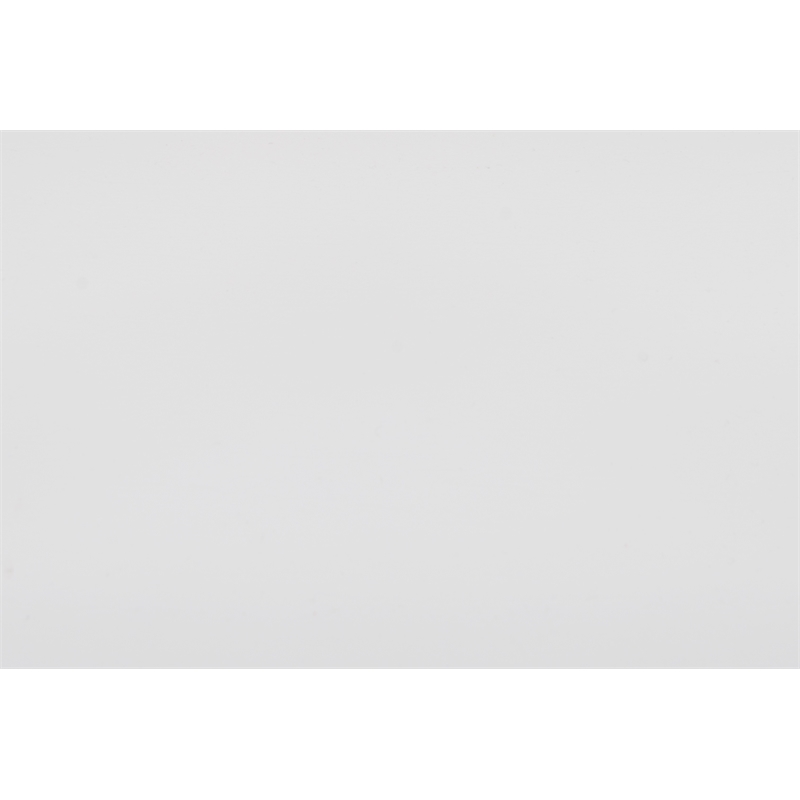 Riverbay Furniture 5-Shelf Transitional Wood Open Back Ladder Bookshelf in White
