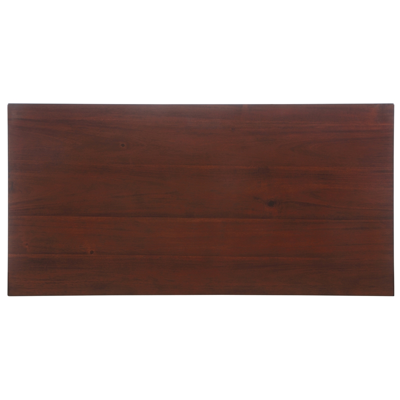 Riverbay Furniture Rubberwood Espresso Brown Pub Table Rectangular 27.25