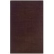 Riverbay Furniture 5' x 8' Transitional Hand Woven Wool Rug in French Roast