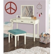 Riverbay Furniture Wood Vanity in Cream