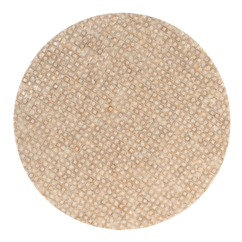 Riverbay Furniture Mosaic Coffee Table in Gold