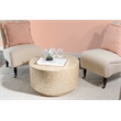 Riverbay Furniture Mosaic Coffee Table in Gold