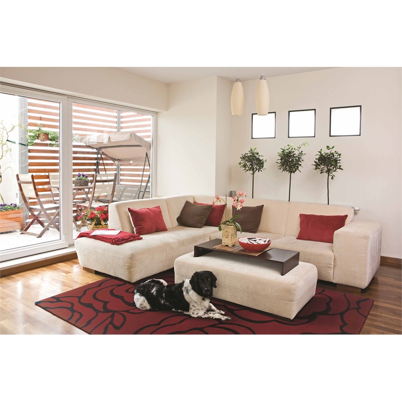 Riverbay Furniture Machine Made Polypropylene 8'x10'4
