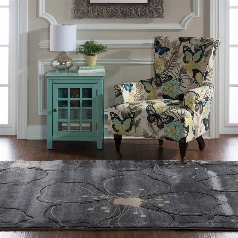 Riverbay Furniture Transitional Machine Made Polypropylene 5'x7'6