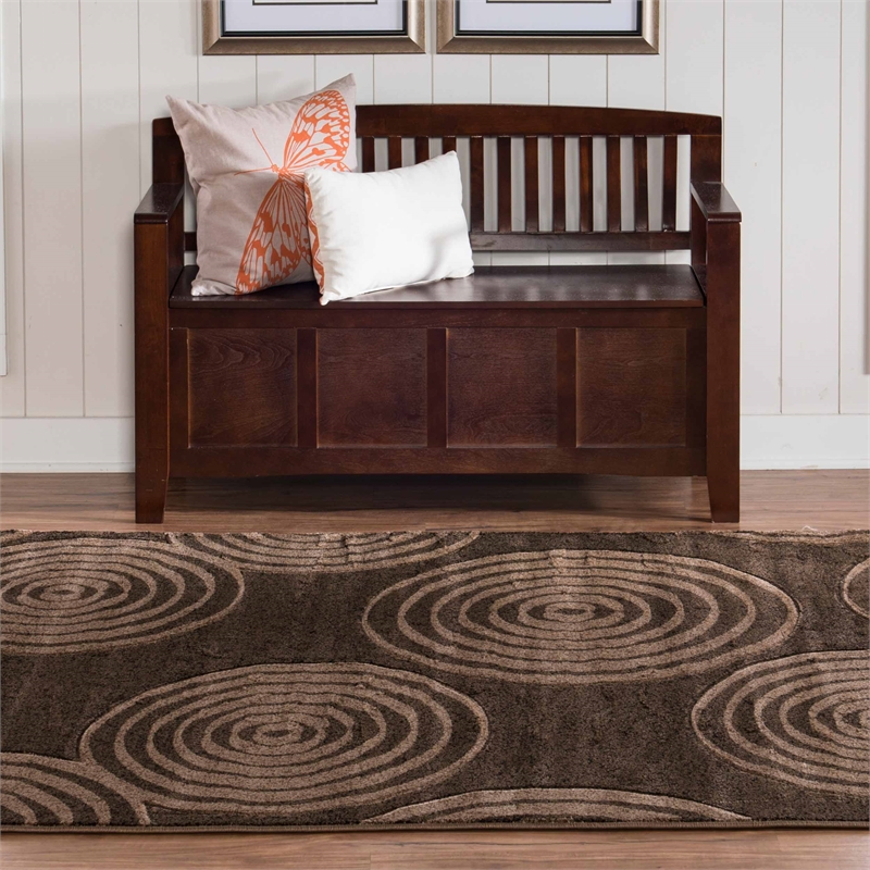 Riverbay Furniture Transitional Machine Made Polypropylene 5'x7'6