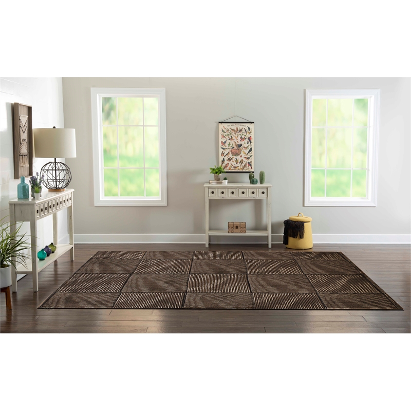 Riverbay Furniture Transitional Machine Made Polypropylene 8'x10'4