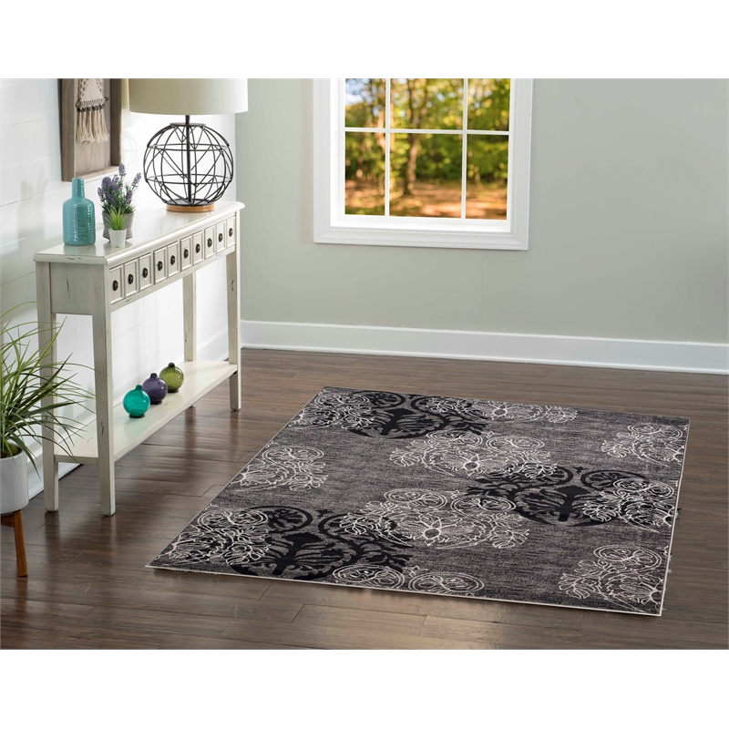 Riverbay Furniture Transitional Machine Made Polypropylene 5'x7'6