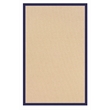 Riverbay Furniture Transitional Machine Tufted Wool 4'x6' Rug in Blue