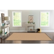 Riverbay Furniture Transitional Machine Tufted Wool 8'x11' Rug in Sisal/Black