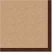 Riverbay Furniture Transitional Machine Tufted Wool 8'x11' Rug in Sisal/Brown