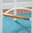 Riverbay Furniture Transitional Solid Wood Set of Two Barstools in White