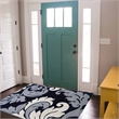 Riverbay Furniture Transitional Yarn 3'x5' Rug in Black and Gray