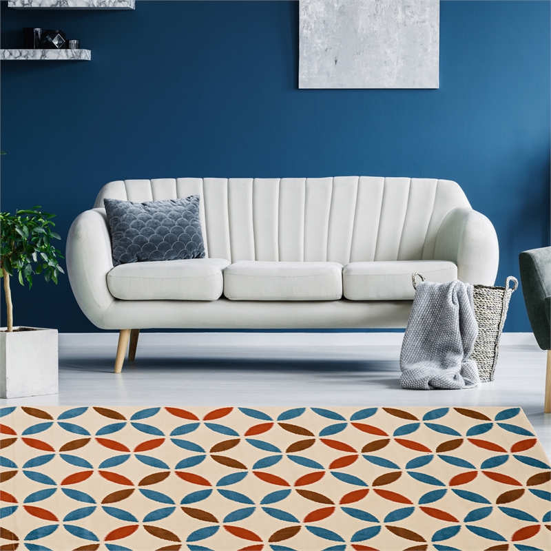 Riverbay Furniture Transitional Polypropylene 4'3