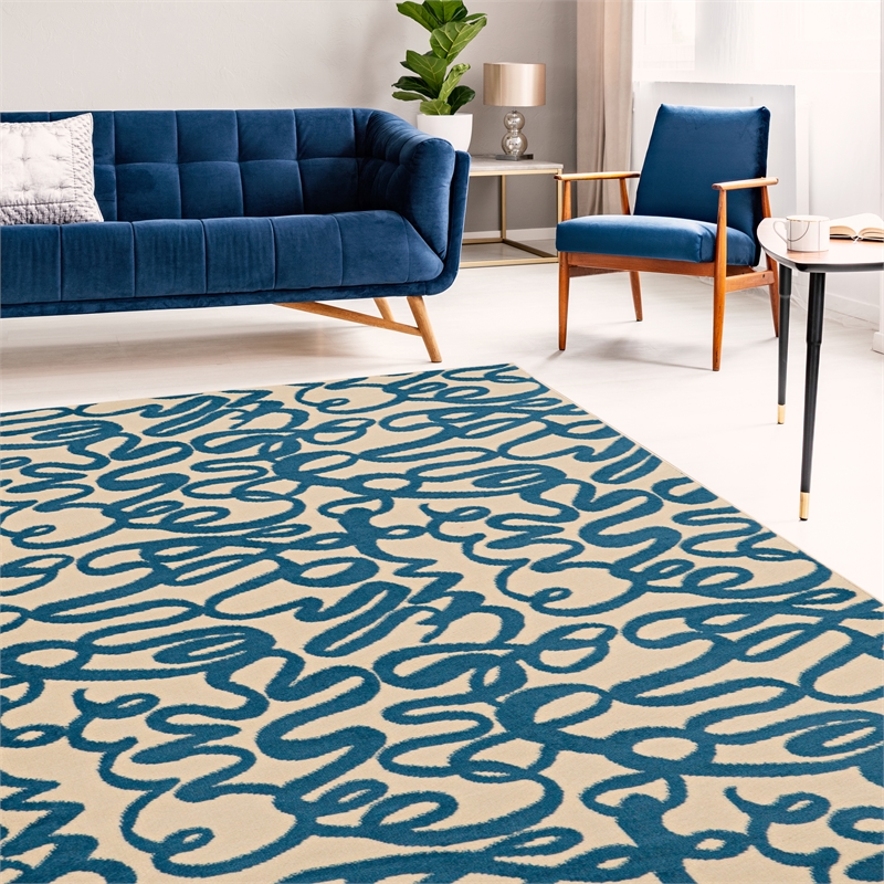 Riverbay Furniture Transitional Polypropylene 6'5