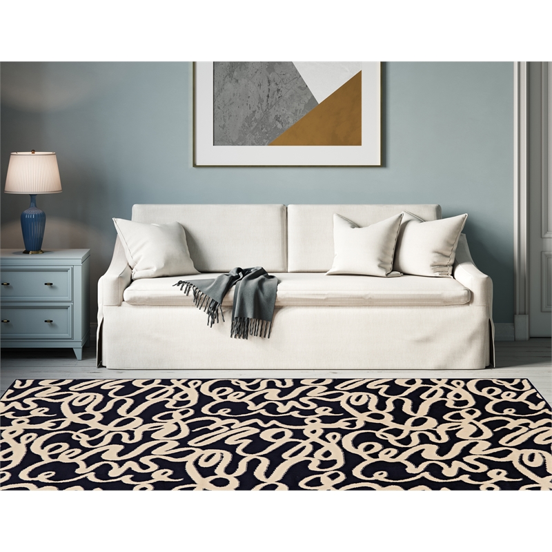 Riverbay Furniture Transitional Polypropylene 4'3