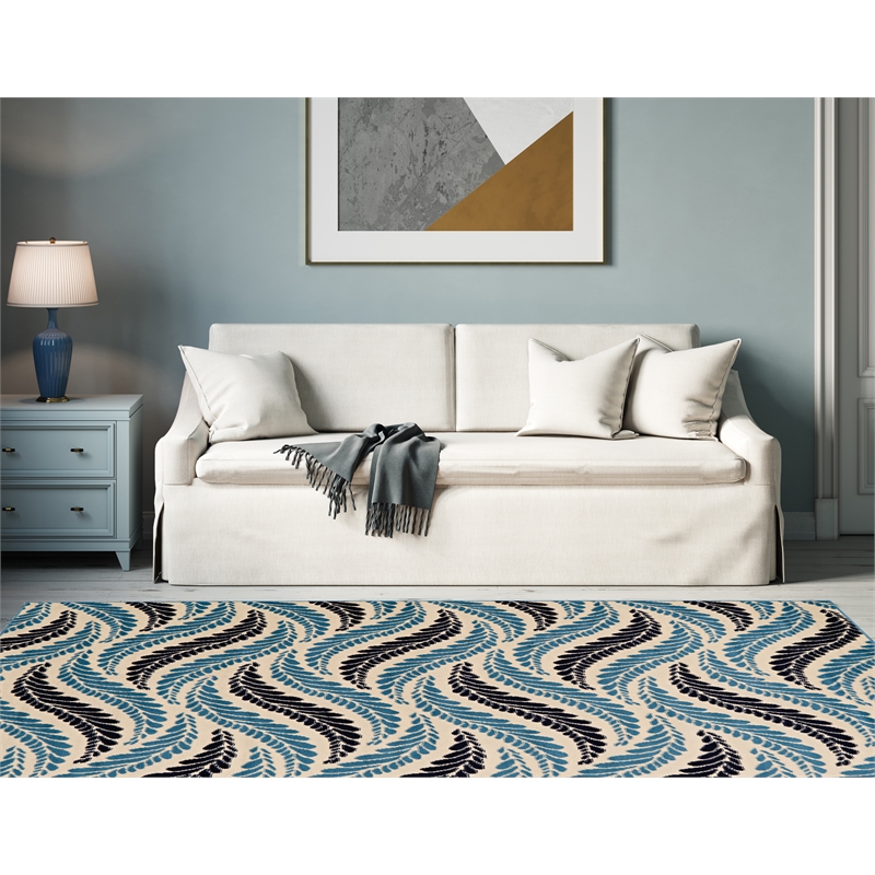 Riverbay Furniture Transitional Polypropylene 4'3