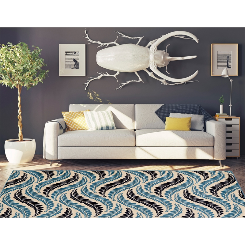 Riverbay Furniture Transitional Polypropylene 6'5