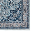 Riverbay Furniture Traditional Woven Polyester 5'x7' Rug in Blue