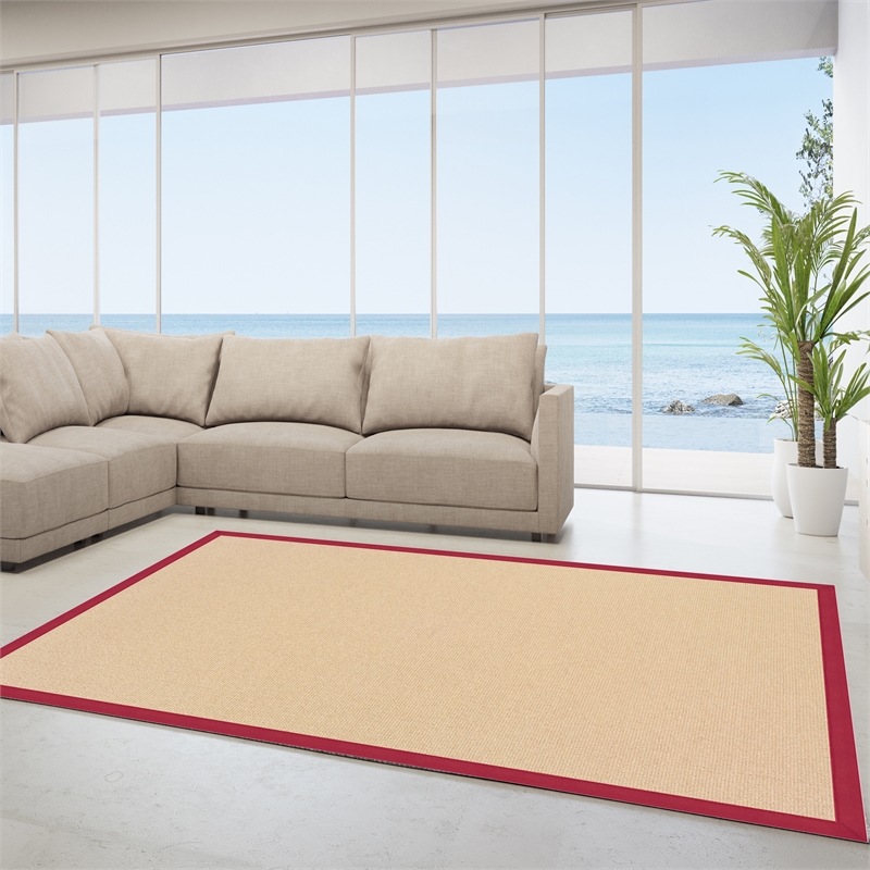 Riverbay Furniture Machine Tufted Wool 8'9