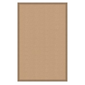 Riverbay Furniture Machine Tufted Wool 8'9&quotx12' Rug in Sisal and Beige