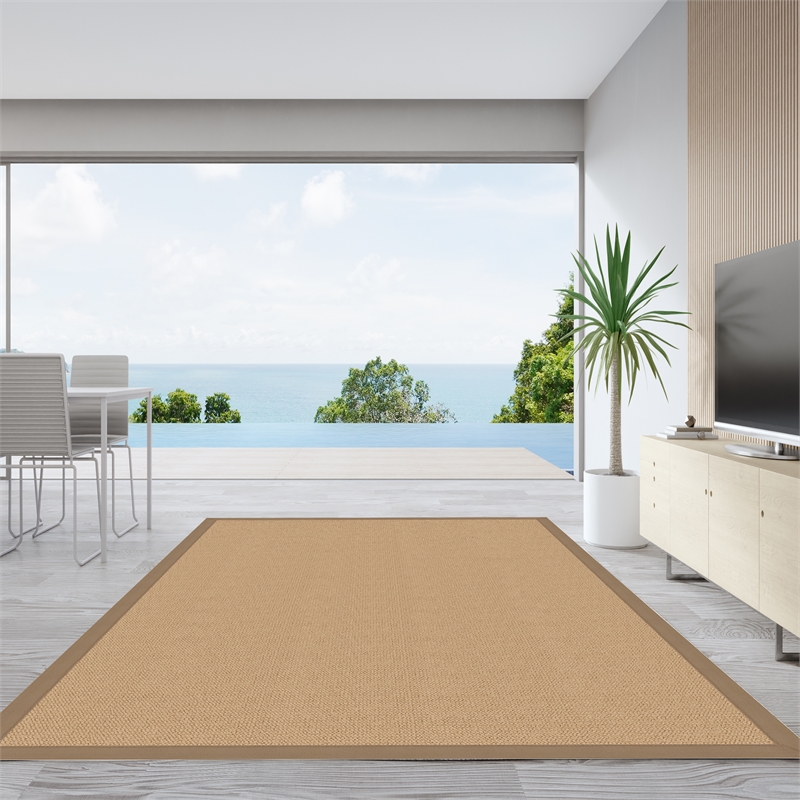 Riverbay Furniture Machine Tufted Wool 9'10