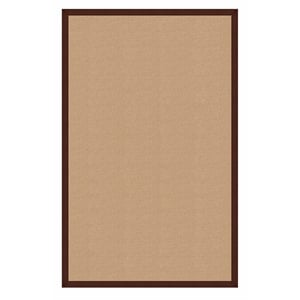 Riverbay Furniture Machine Tufted Wool 9'10&quotx13' Rug in Sisal and Brown