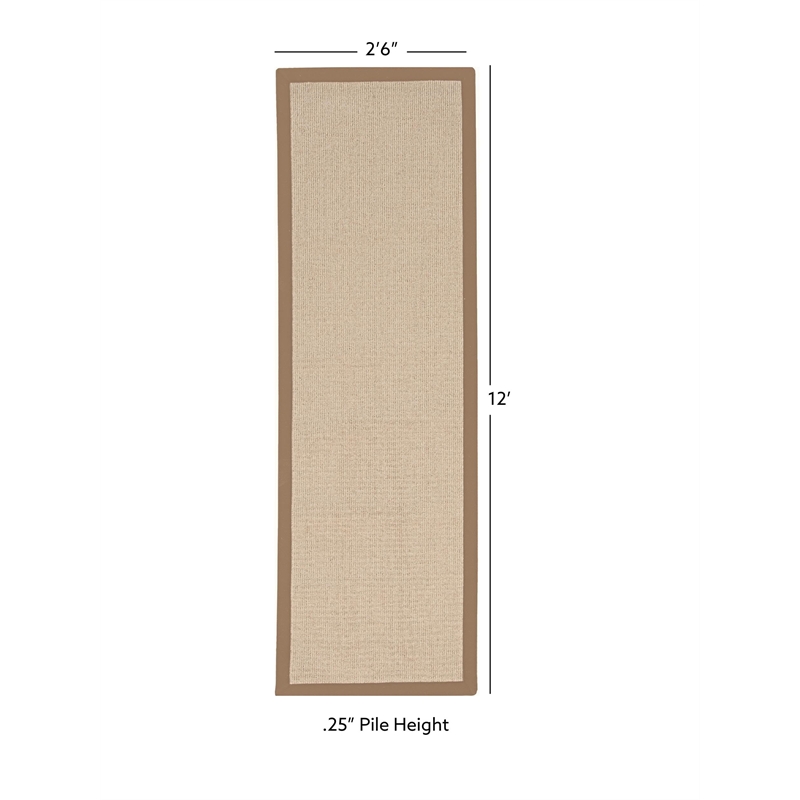 Riverbay Furniture Machine Tufted Wool 2'6
