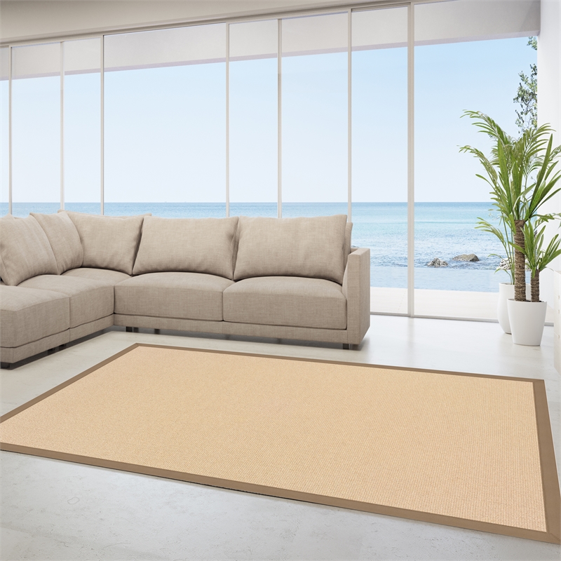 Riverbay Furniture Machine Tufted Wool 8'9
