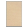 Riverbay Furniture Machine Tufted Wool 4'x6' Rug in Natural and Ice Blue